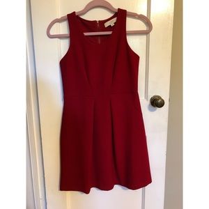 Red Ann Taylor LOFT Dress